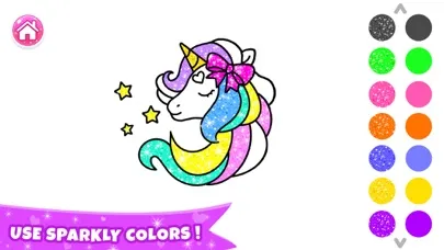 Glitter Coloring Book: Paint Screenshots